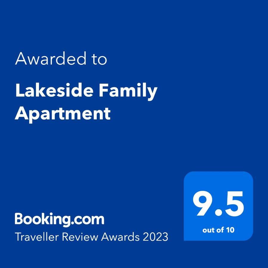 Lakeside Family Apartment Siófok Extérieur photo